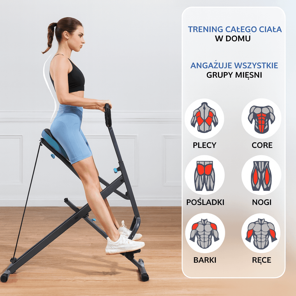 RowMaster – Kompleksowy trening, szybkie efekty w domu!